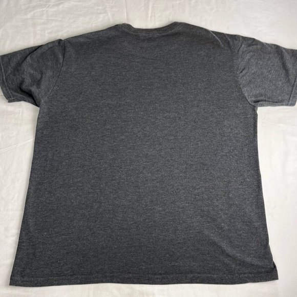 LED Zepplin T-Shirt Top Women's Gray/Blue Size XL Crew Neck Short Sleeve Cotton - Picture 2 of 8